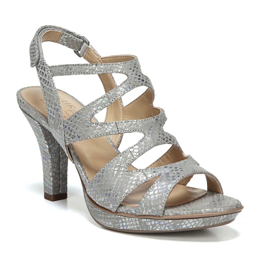 Naturalizer NEW Dianna Strappy Caged Snake Heels